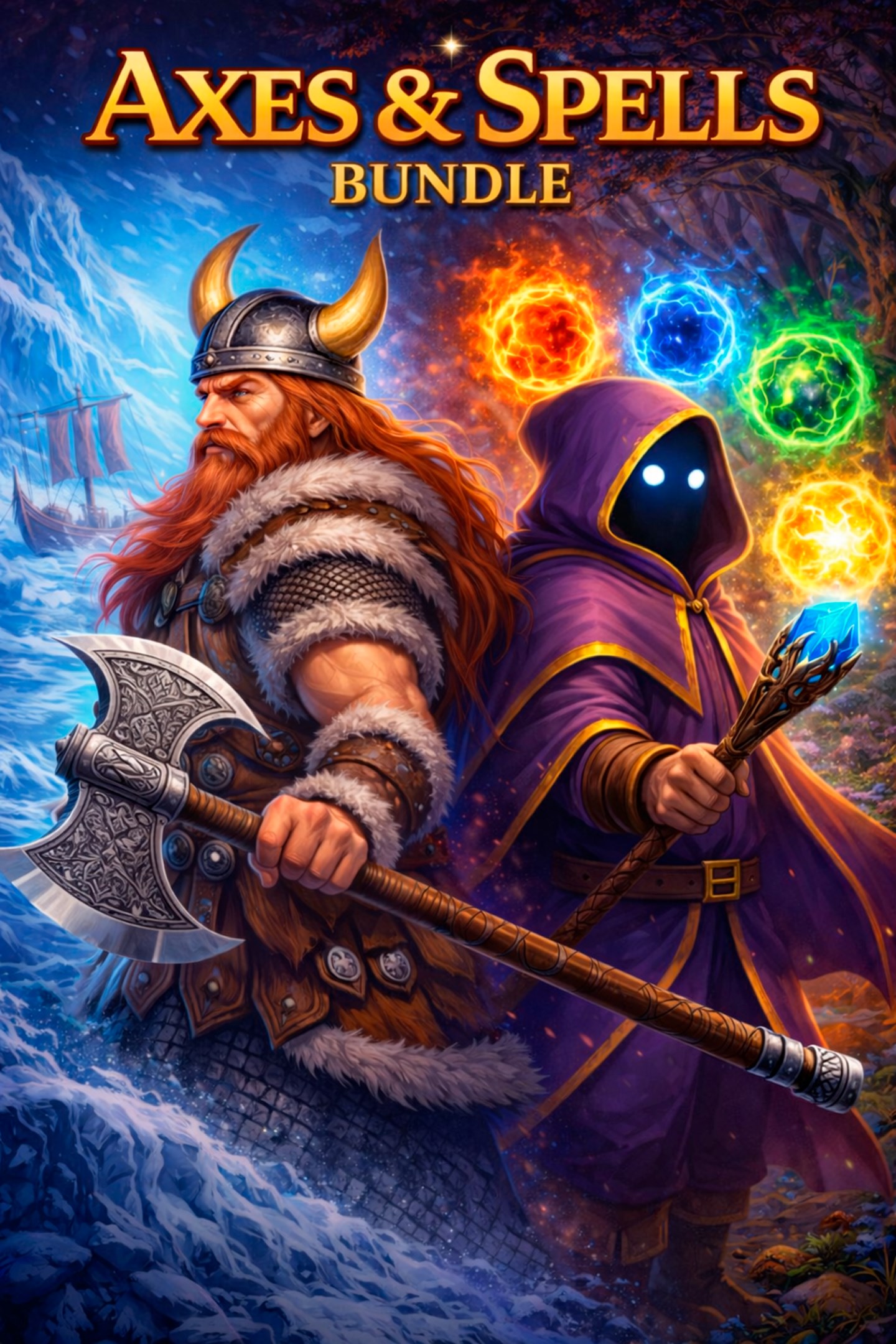 Xbox 必玩！雙重硬派動作平台《Axes & Spells Bundle》超值合輯登陸！