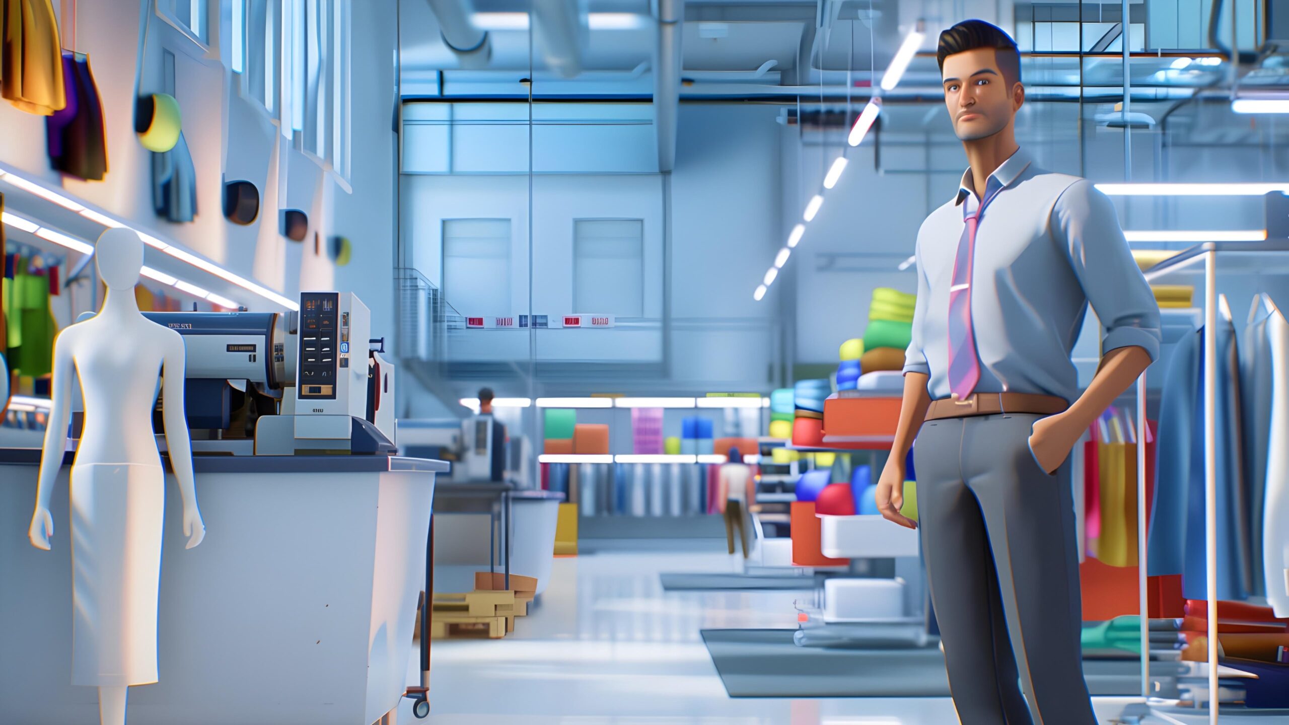 策略經營控必玩！PS5 模擬經營《工廠模擬器：服裝與奧特萊斯》打造專屬商業帝國