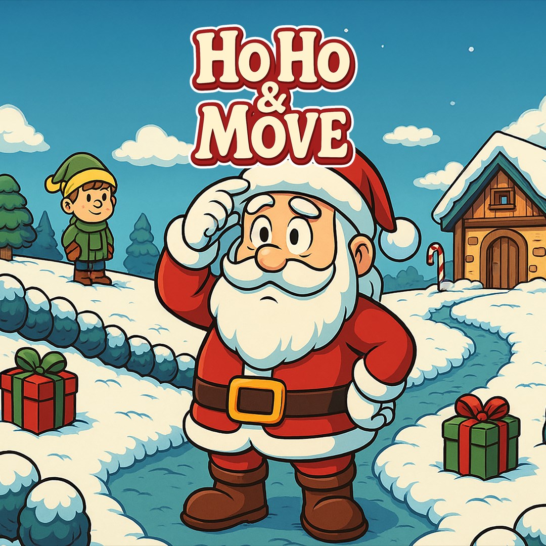 買一送一！Xbox《Ho Ho & Move》益智遊戲，銅板價暢玩跨平台邏輯謎題！