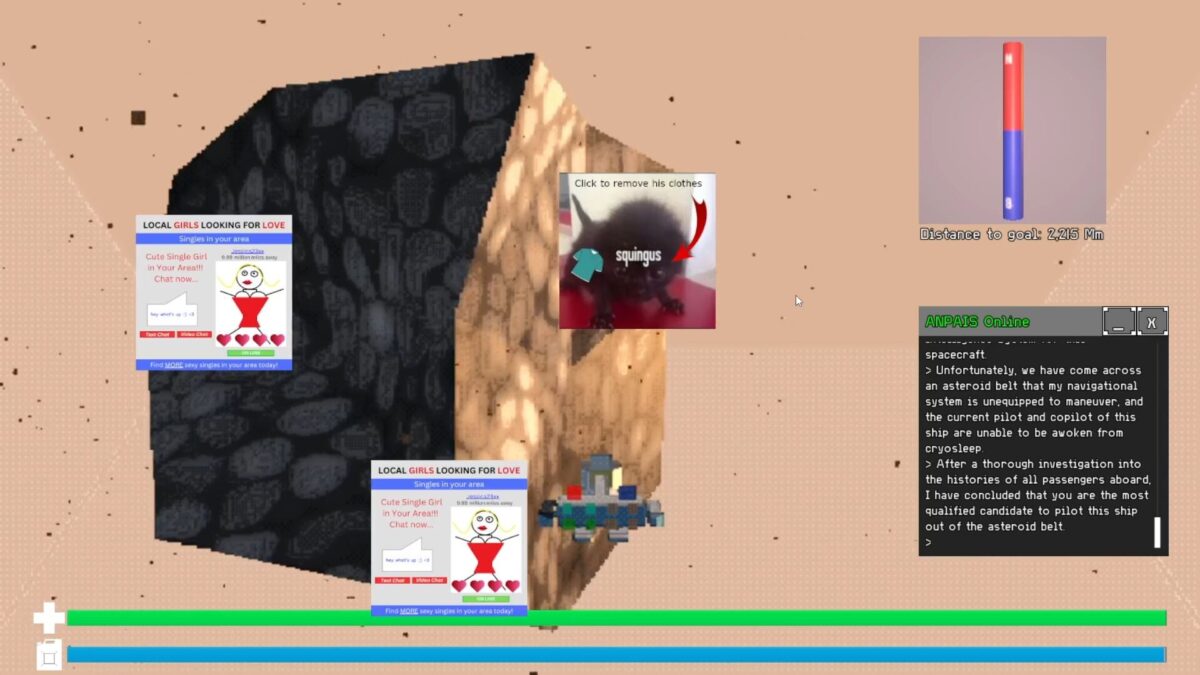 獨立遊戲《CDL For A UFO》：史上最混亂太空飛行模擬！每次按鍵都隨機，挑戰你的「手足無措」極限！