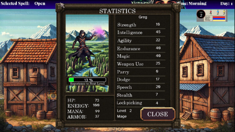 懷舊玩家必看！融合RPG養成與點擊冒險，《Nothmere》像素風格新作再現90年代經典魅力！