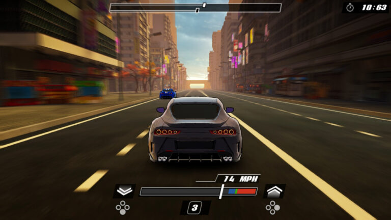 銅板價開飆！Switch 復古競速《Nitrous Fury 氮氣狂飆》晨光DLC釋出，挑戰晨間極速