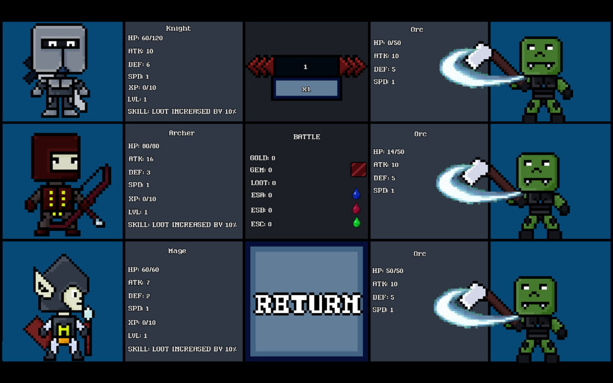 上班摸魚必備！像素風放置掛機新作《Endless Greed》登陸 Steam，無盡刷寶、轉生系統讓你欲罷不能