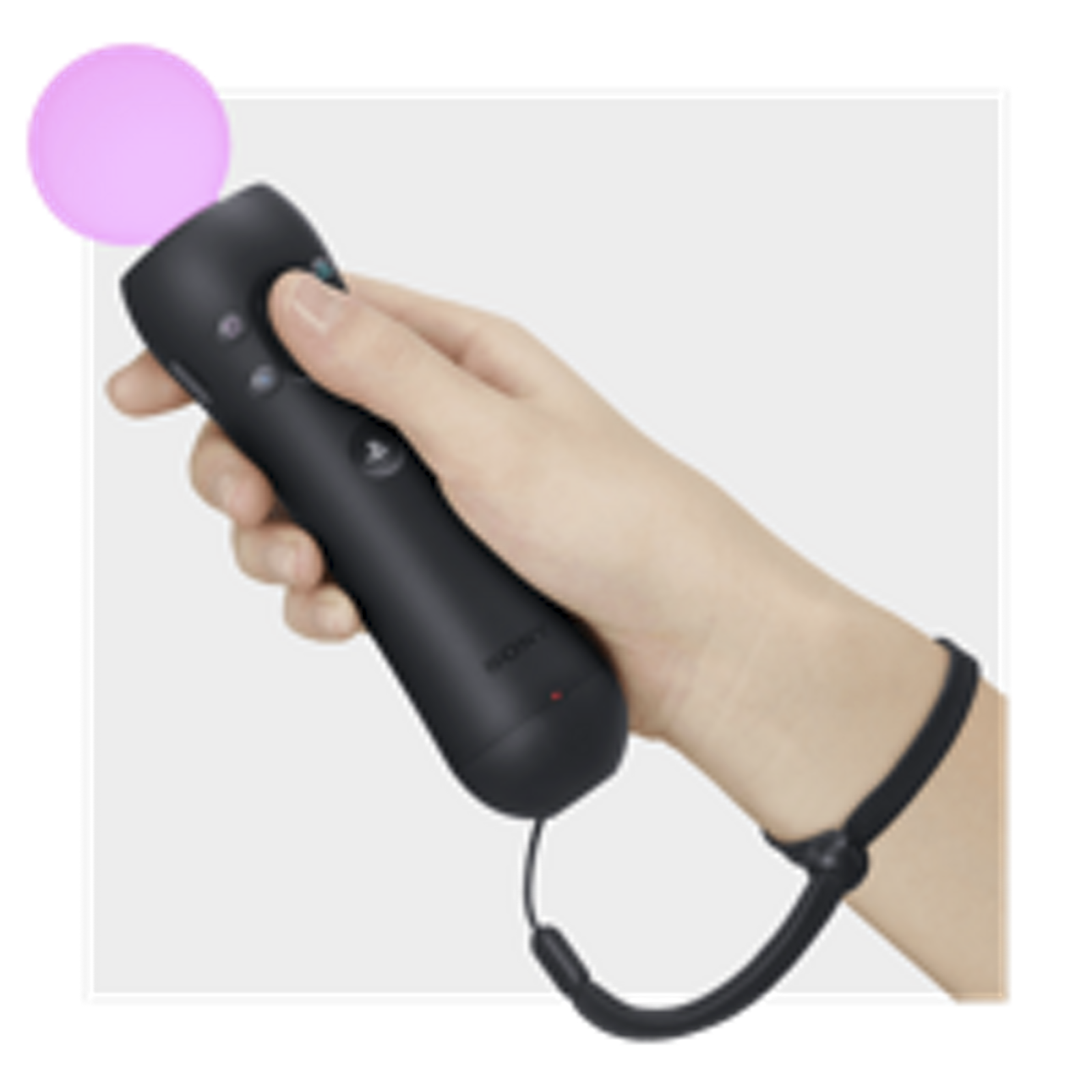 PS Move 人體工學握柄設計