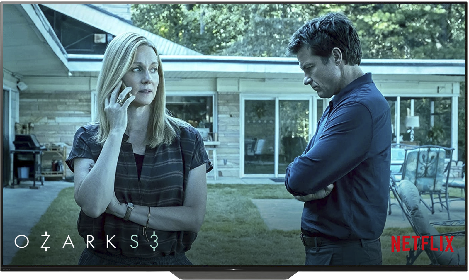 PS4 Pro 上的 Netflix 介面，展示其強大的多媒體娛樂功能。