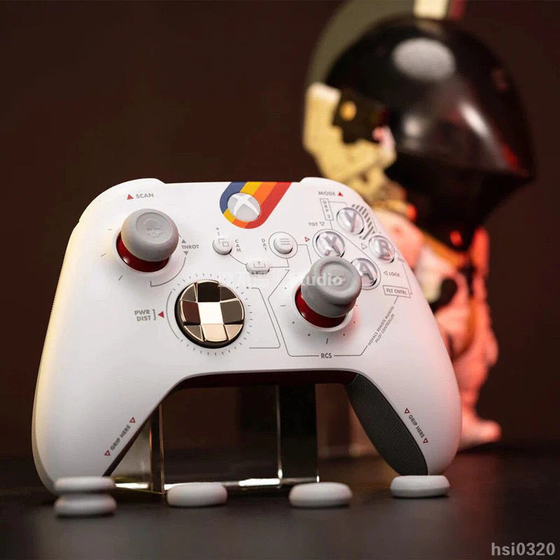 Skull & co 搖桿帽細節與材質展示