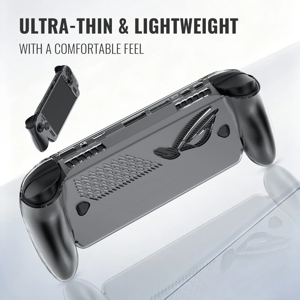 ROG Ally X 水晶殼開孔細節