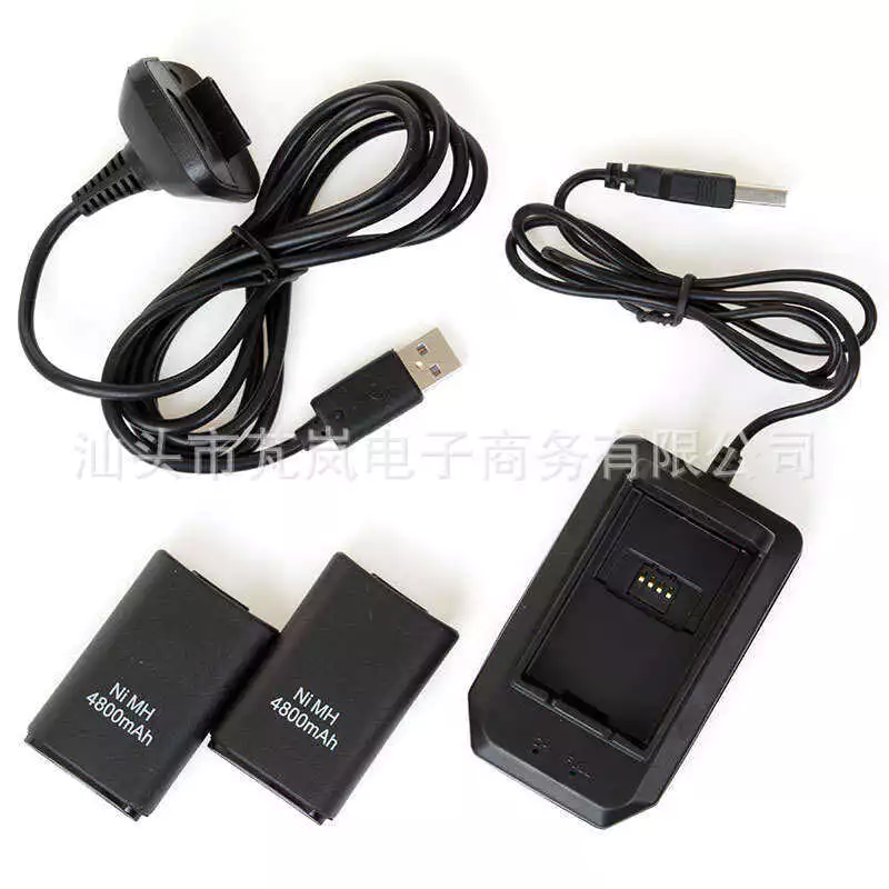 Xbox 360 手把專用充電電池細節