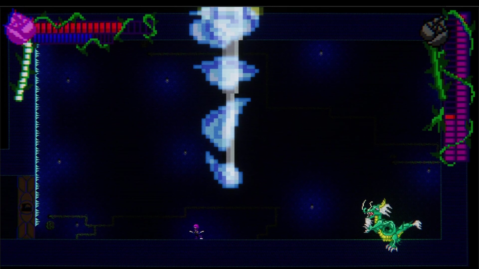 充滿細節的像素地圖探索