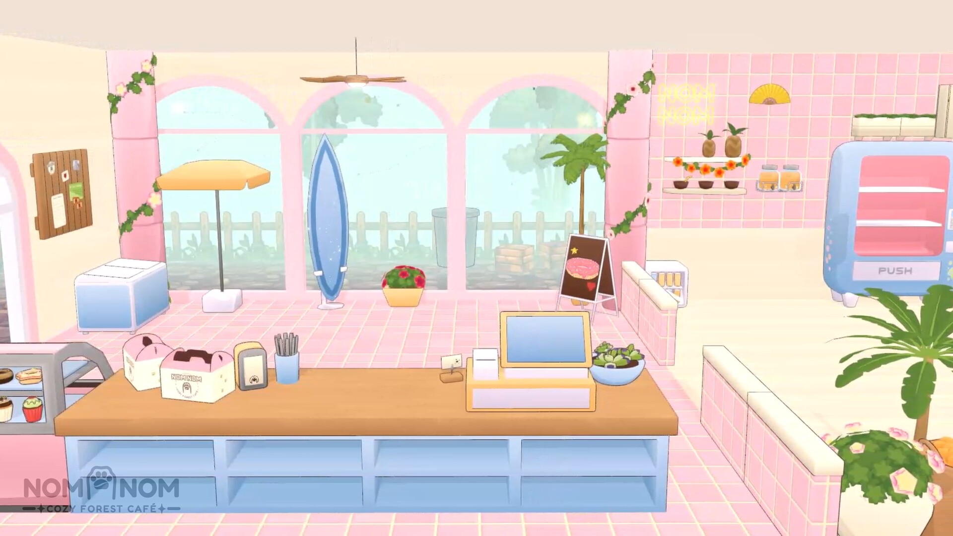 遊戲中的環境光影效果展示