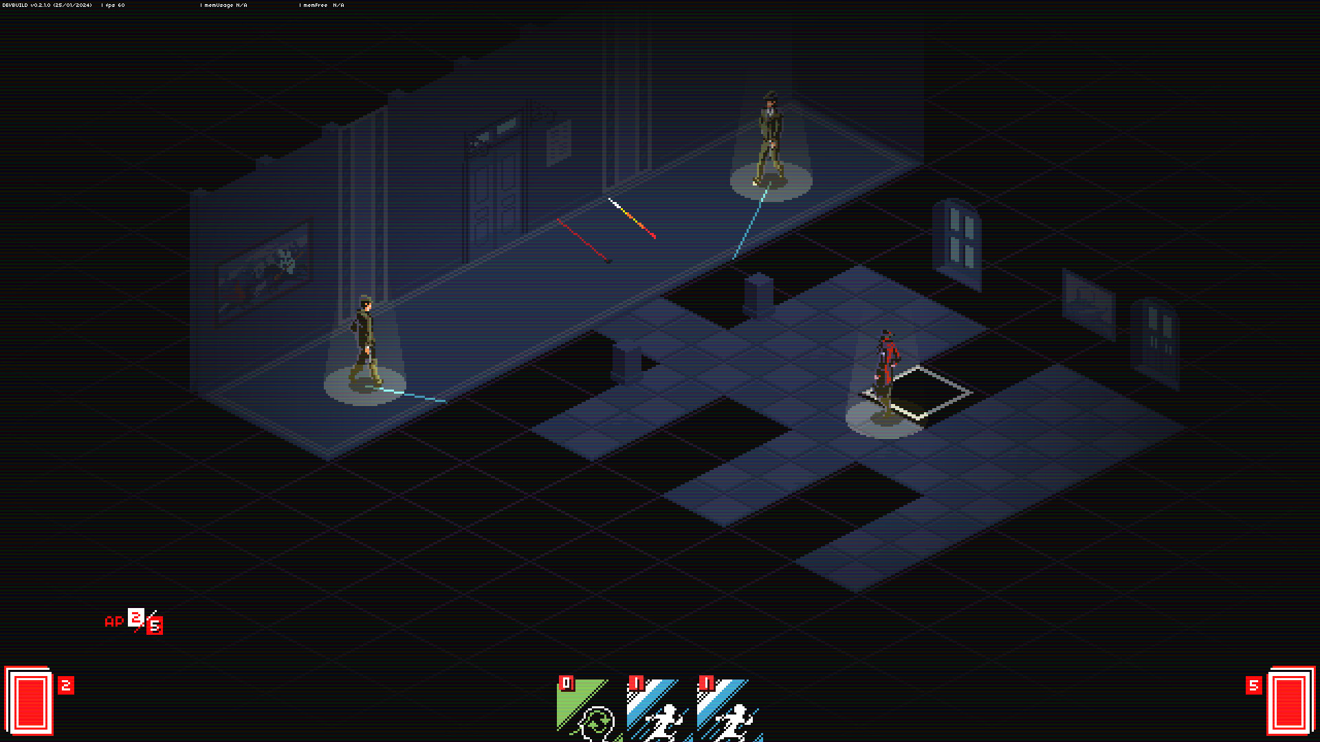 卡牌選擇與戰術規劃介面