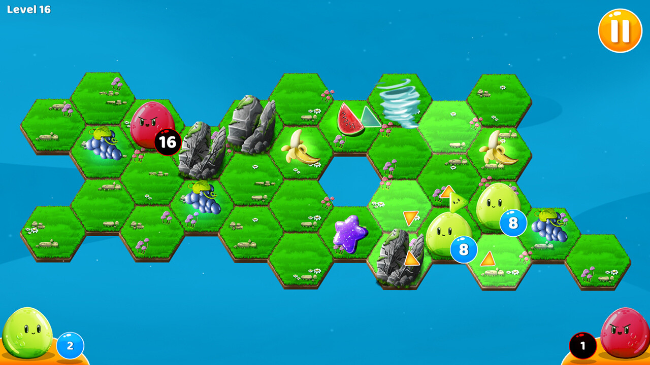 充滿策略性的回合制戰鬥場景