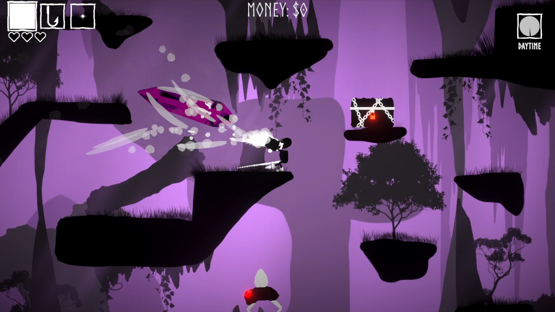 玩家在地圖中可以收集各種資源升級