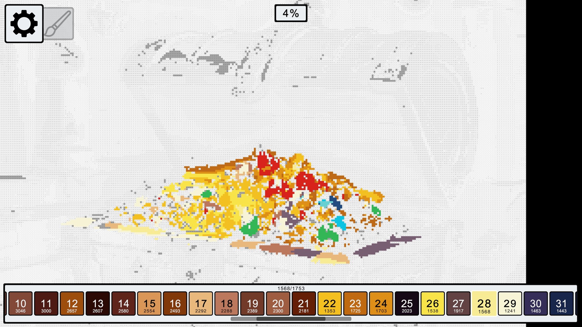 Painting Pixels 充滿藝術感的遊戲場景