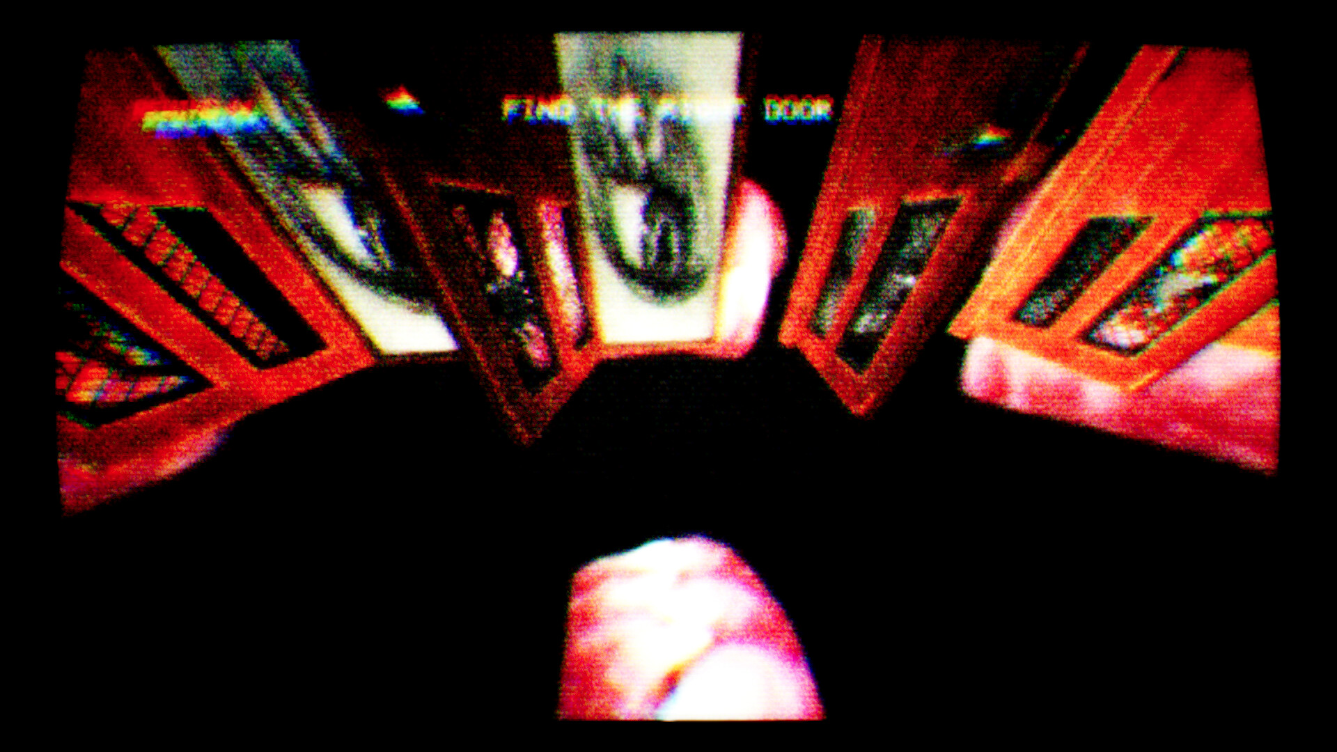 遊戲中充滿謎團的走廊場景