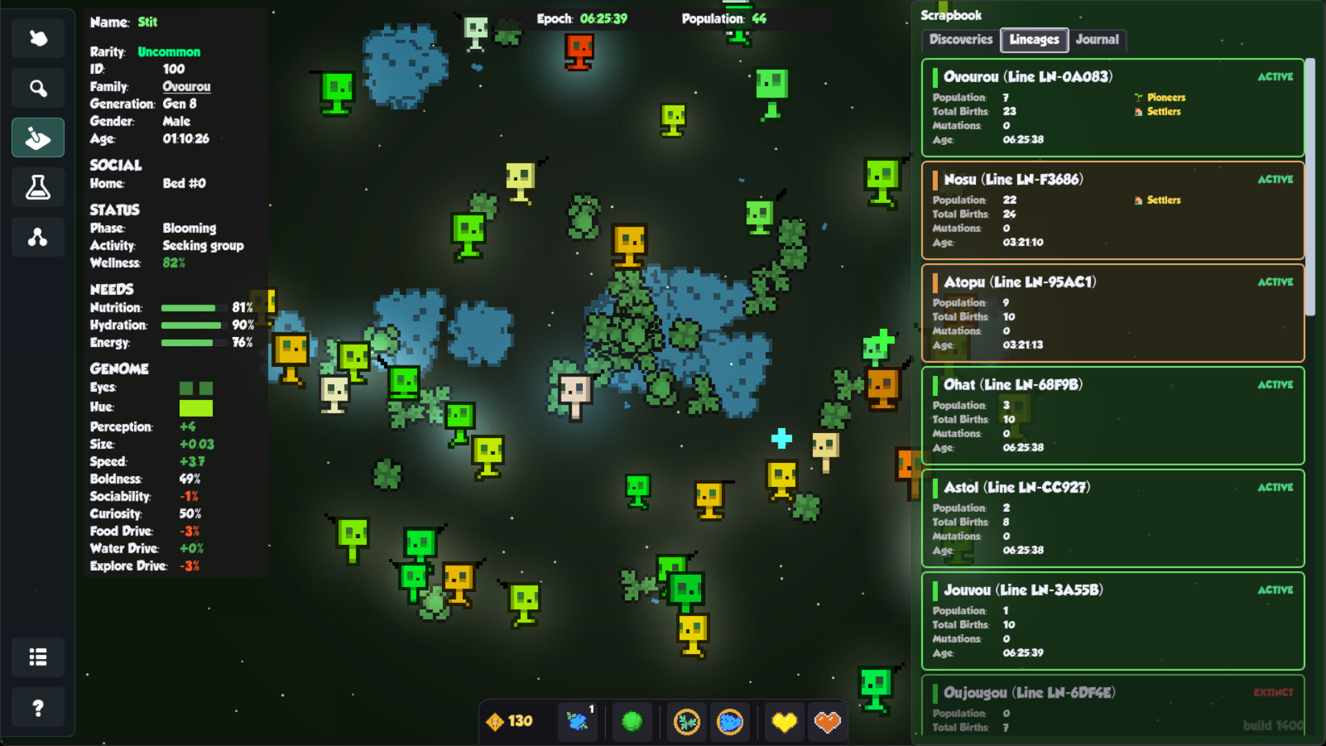 色彩豐富的群落動態