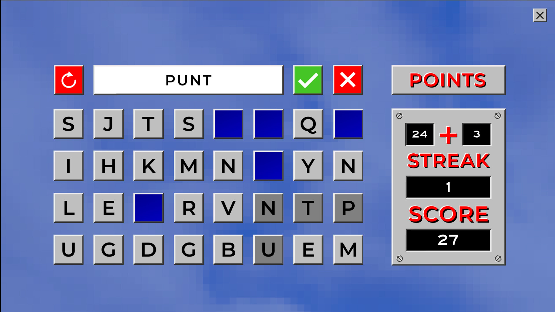 Word95 gameplay screenshot 3