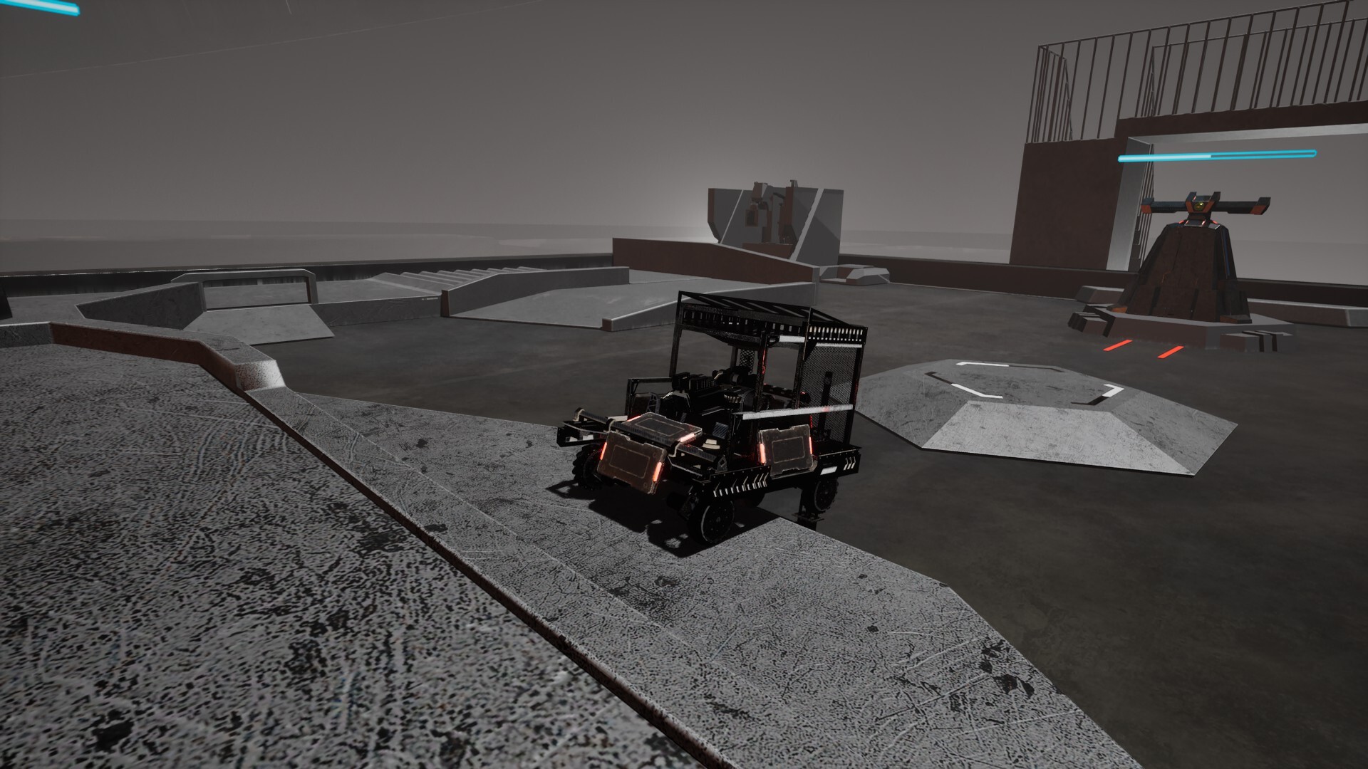 Gestalt System 競技場遠景