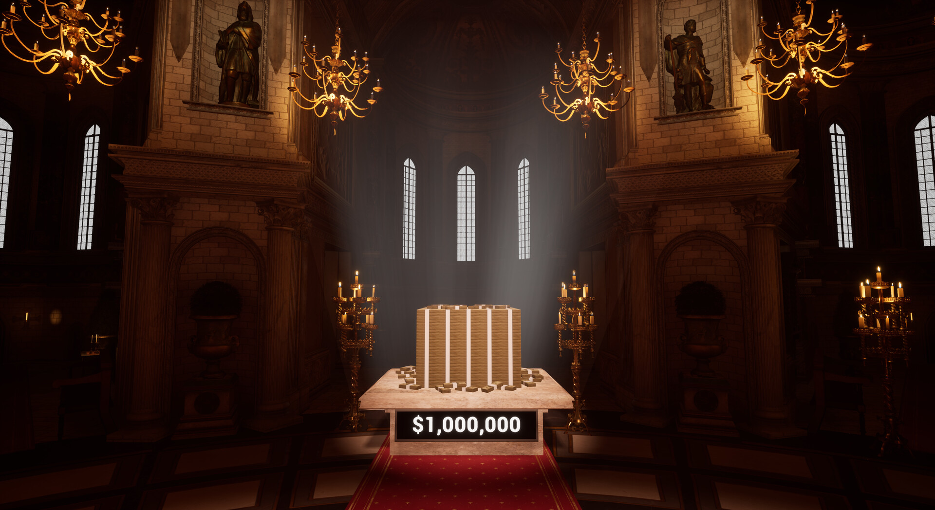 遊戲實機截圖：地下室的賭局