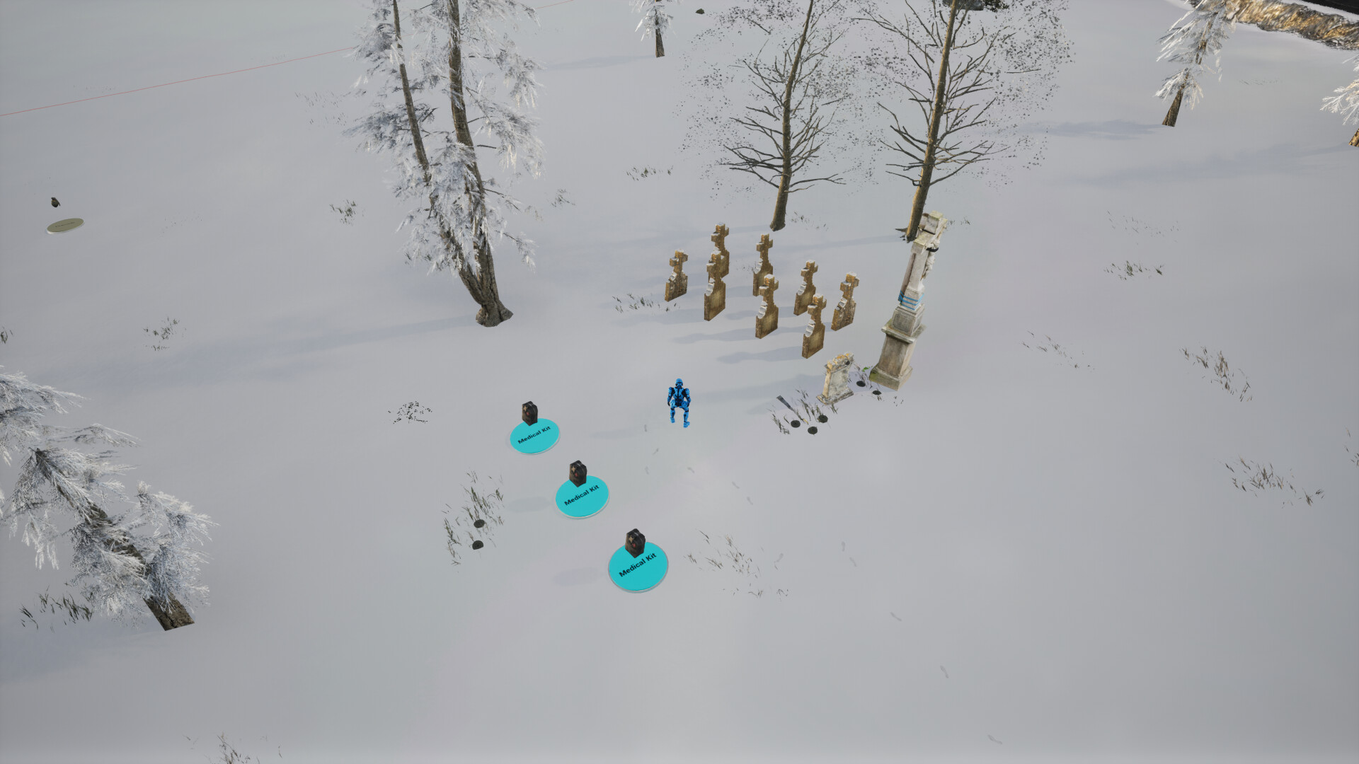 本地多人模式的雙人分屏演示