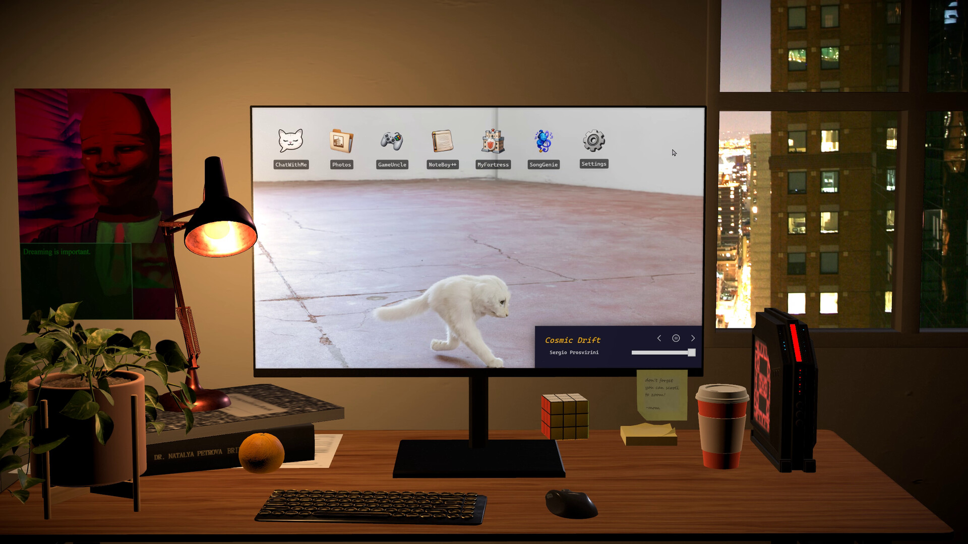 電腦系統內的對話視窗