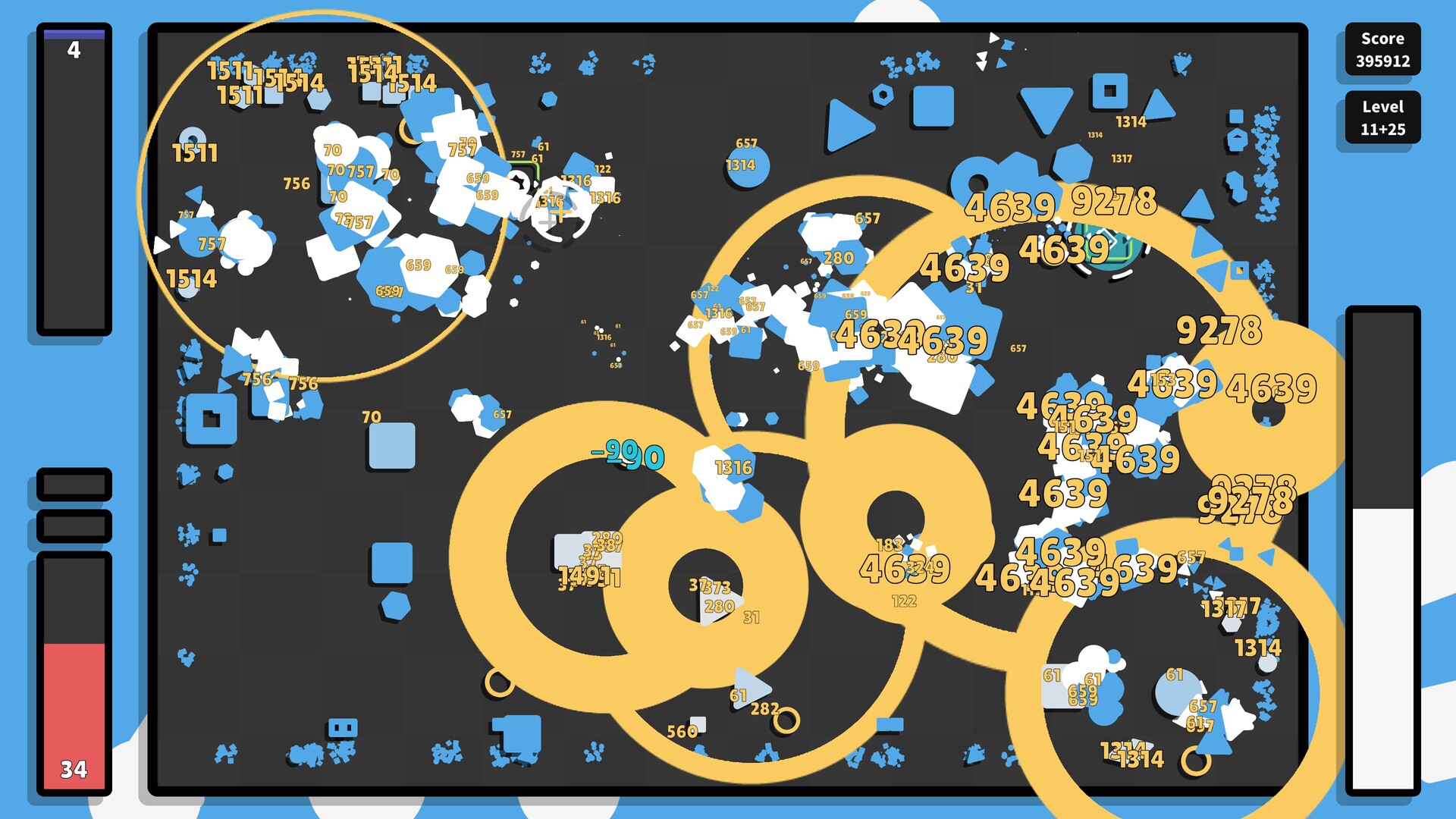 戰鬥中多變的彈道構築