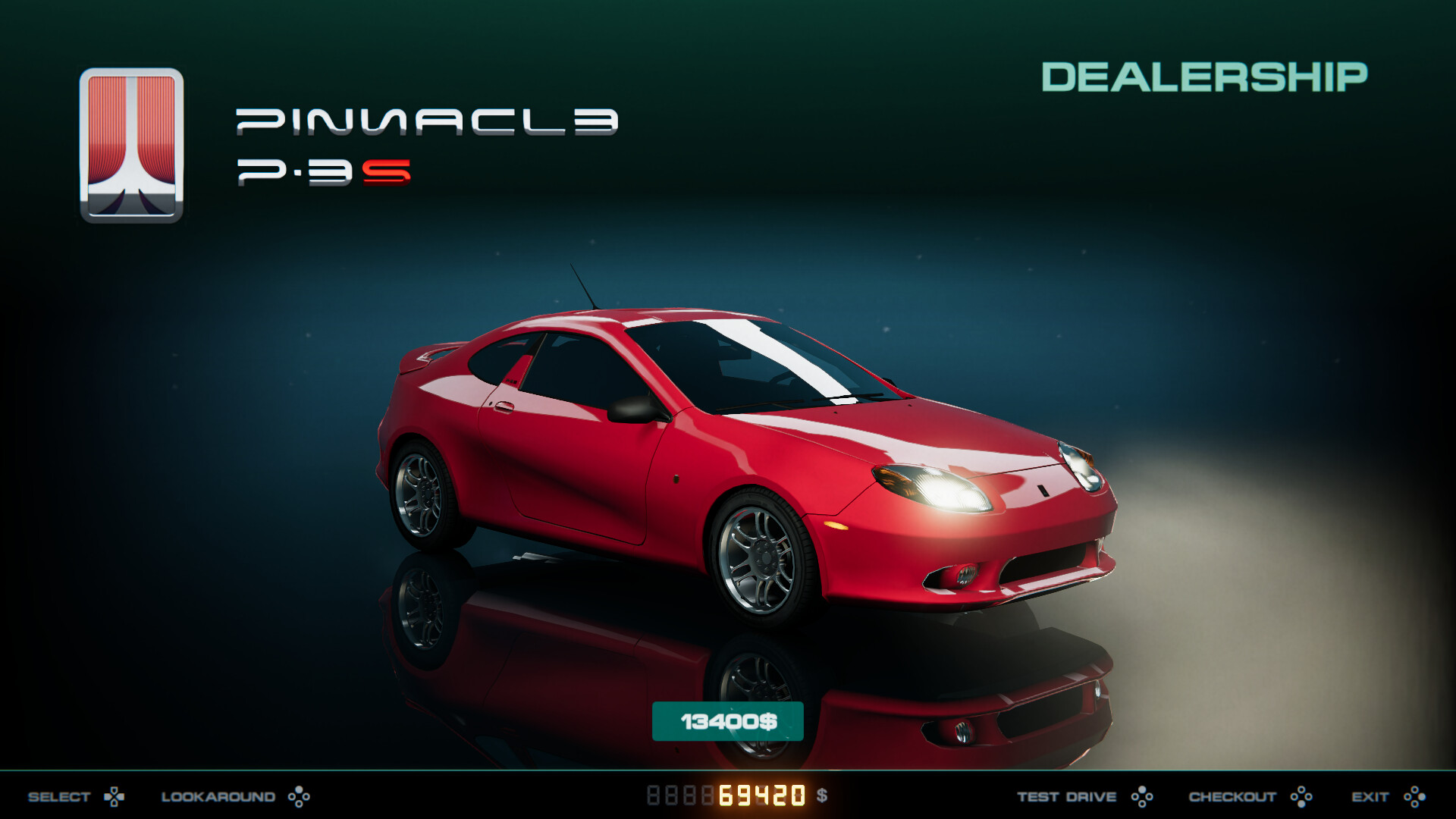 深夜山道駕駛畫面