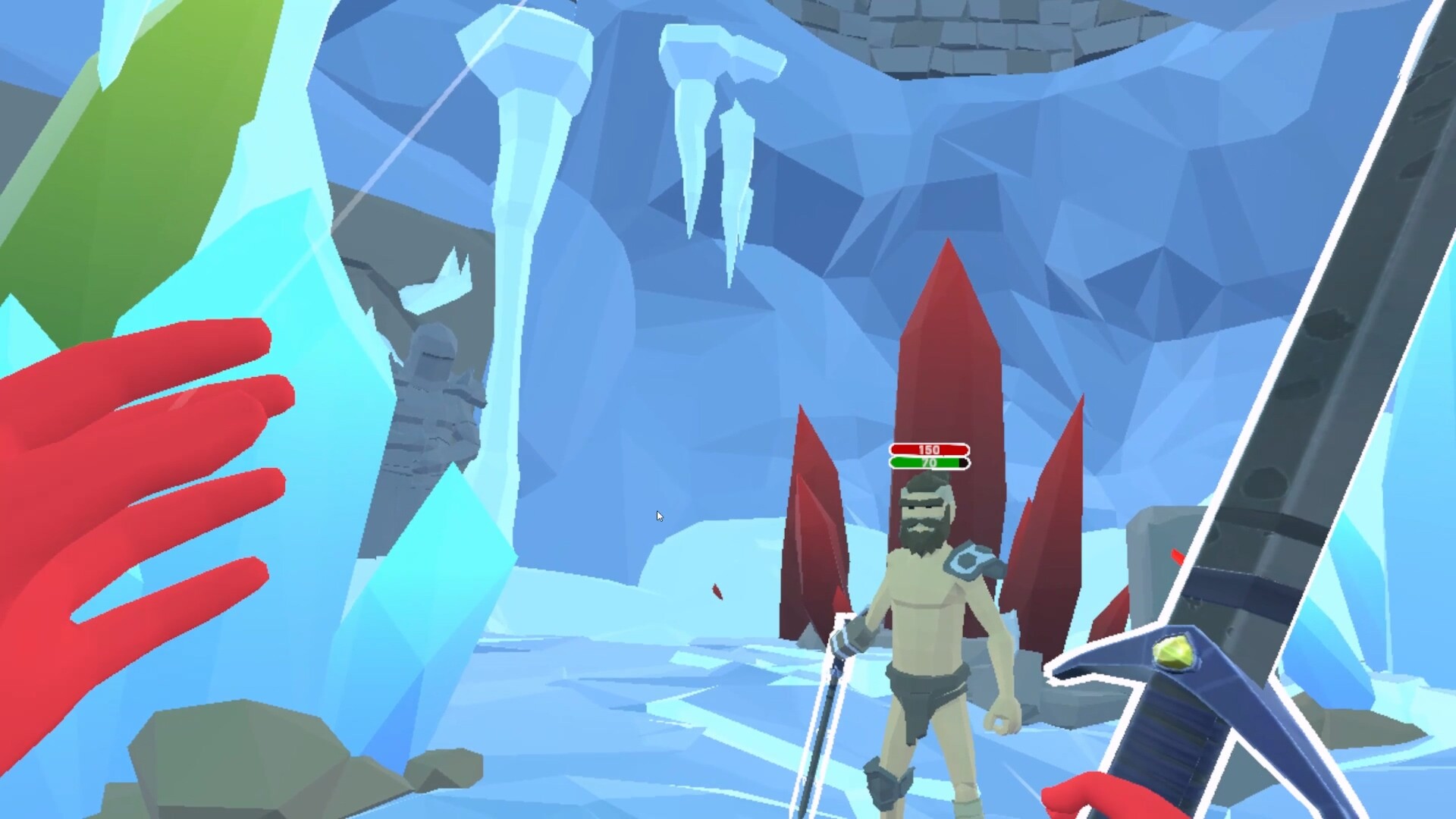 Sword World VR 技能釋放畫面