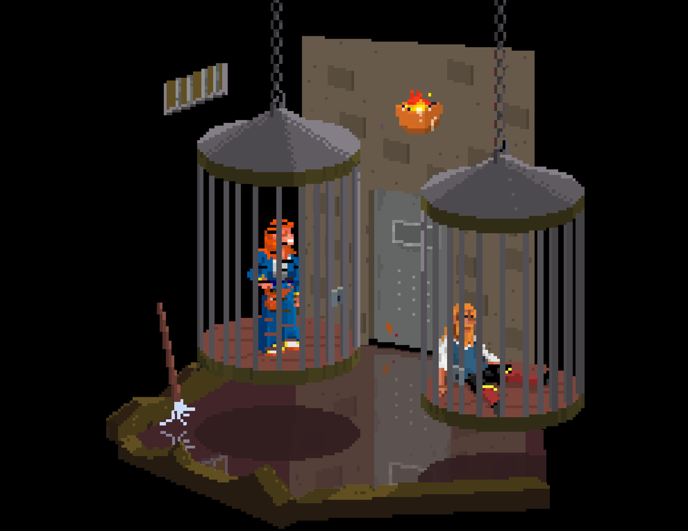 Lex 在神祕森林中的探索場景