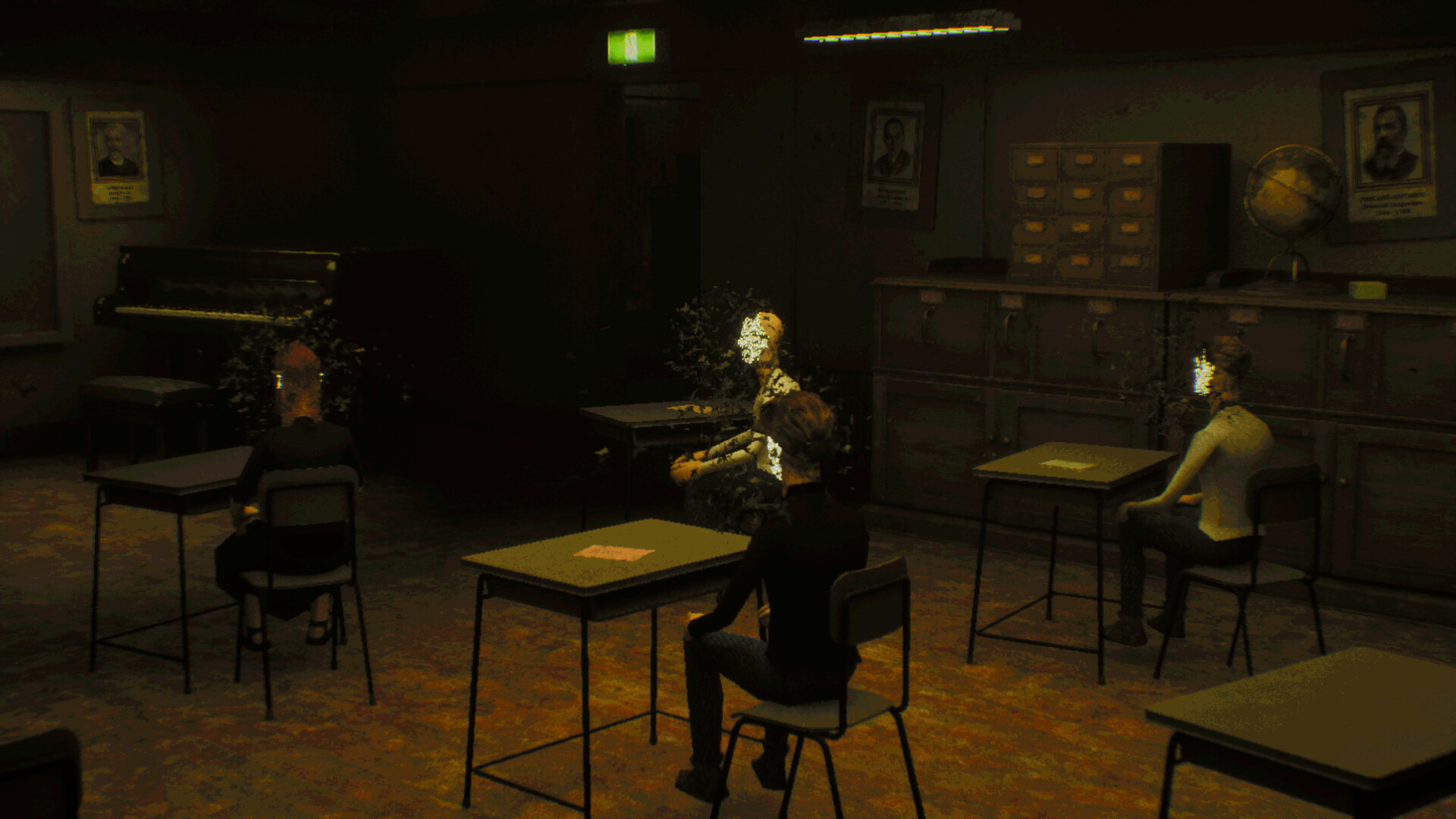 列瓦家中的日常與恐怖陰影並存