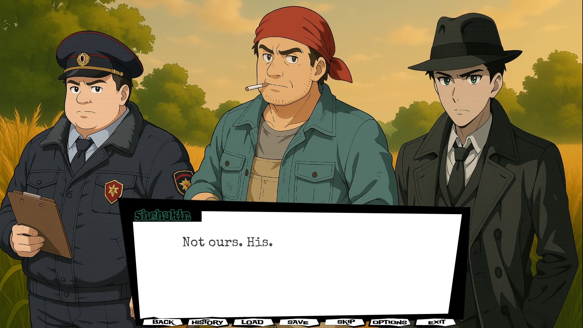 GREXOVKA VILLAGE 村莊外圍的荒涼景色