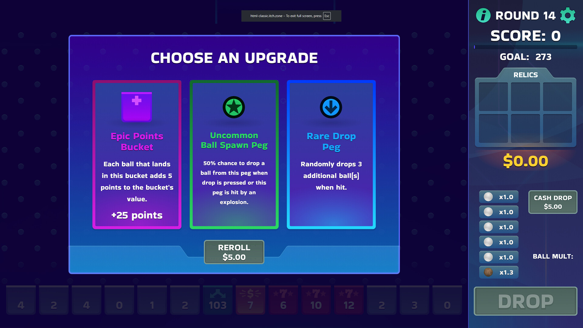 充滿霓虹色彩的遊戲畫面