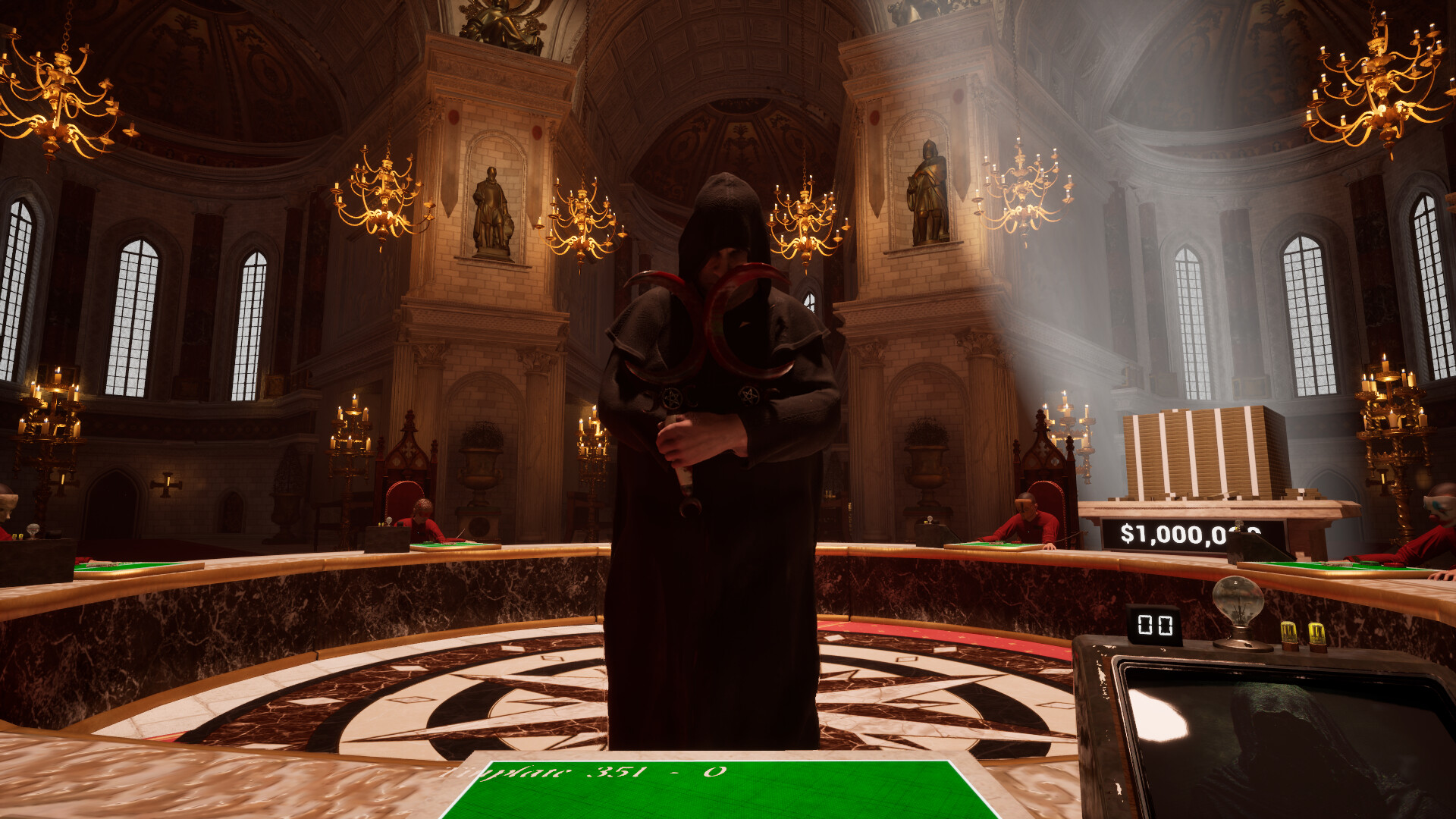 遊戲實機截圖：充滿壓迫感的環境