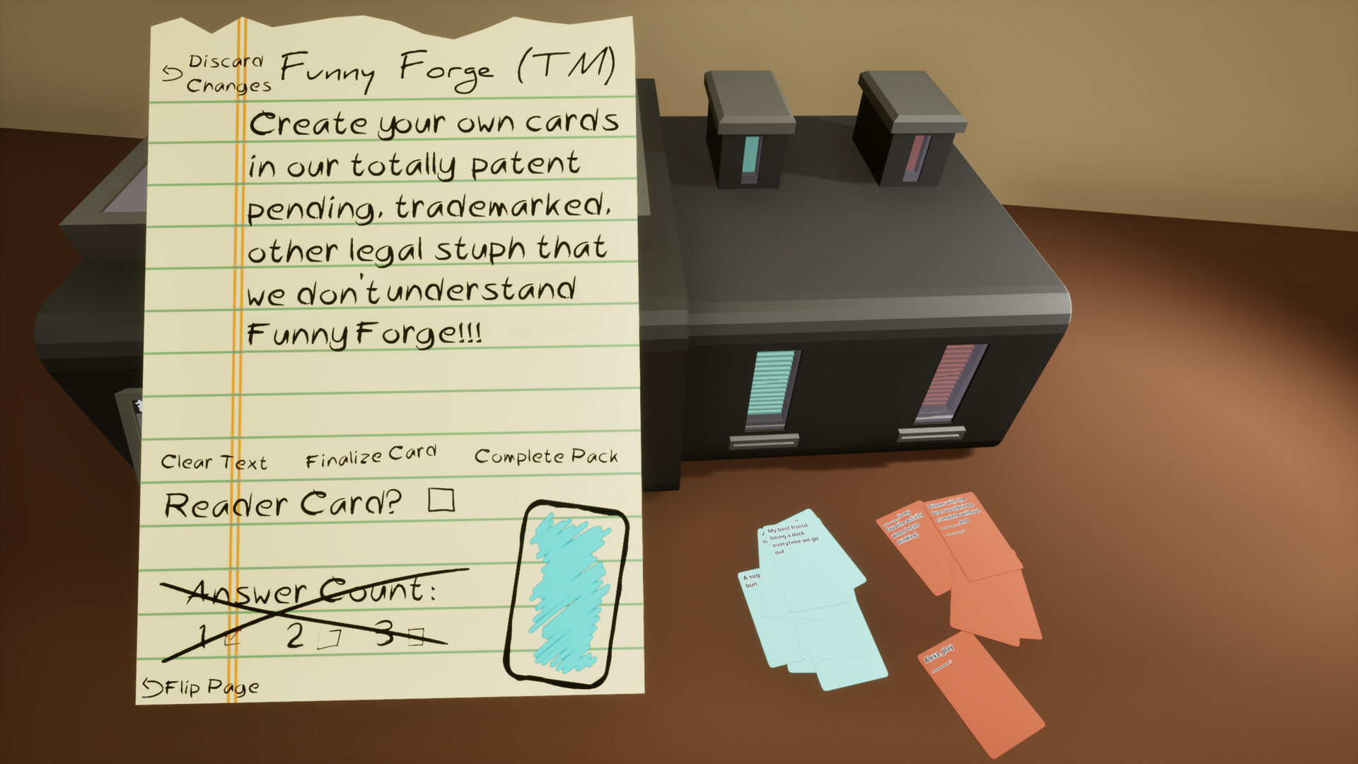 遊戲界面 - 客製化選項展示