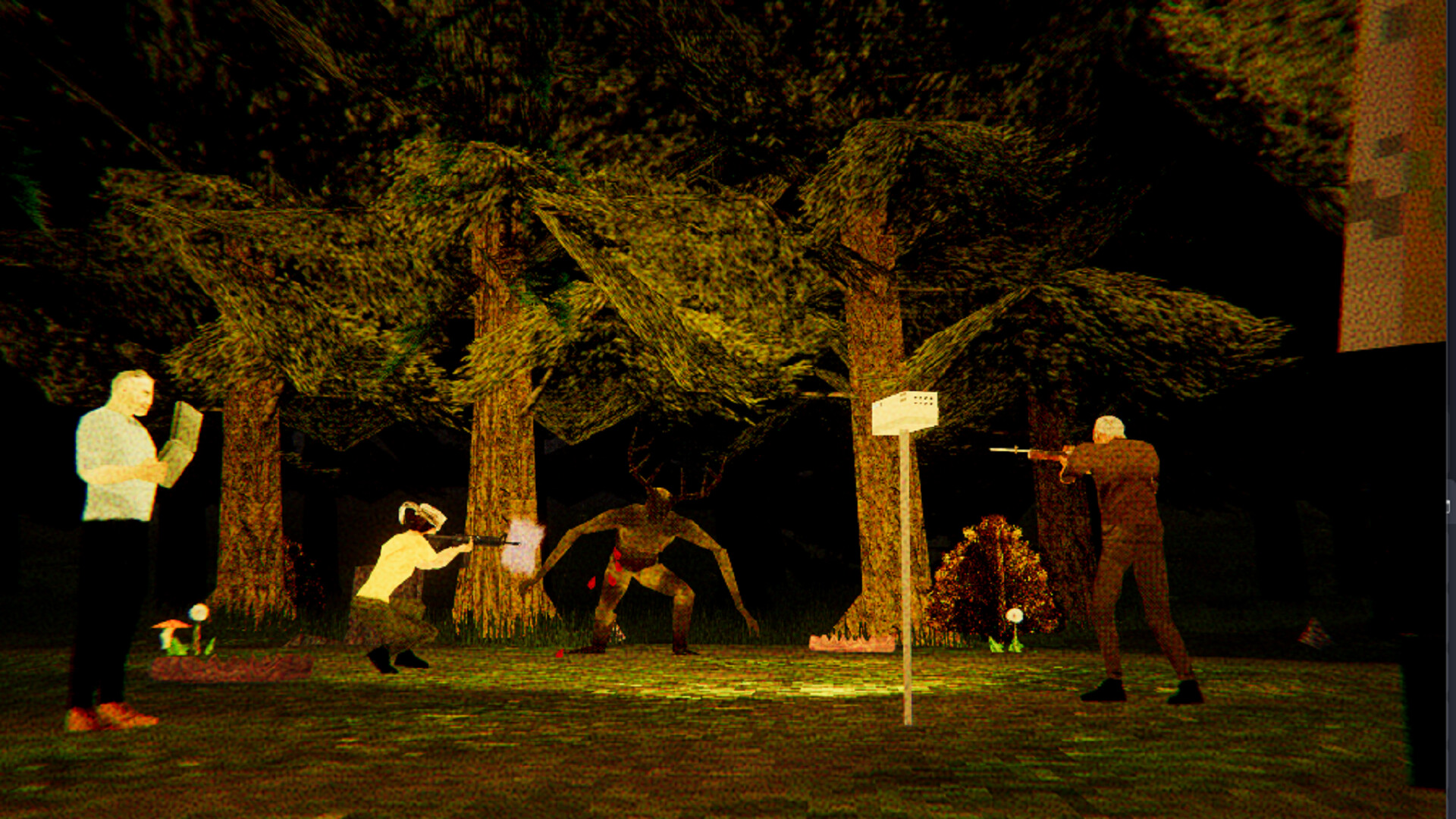 Truth Seekers 遊戲畫面截圖 - 幽暗的森林探索