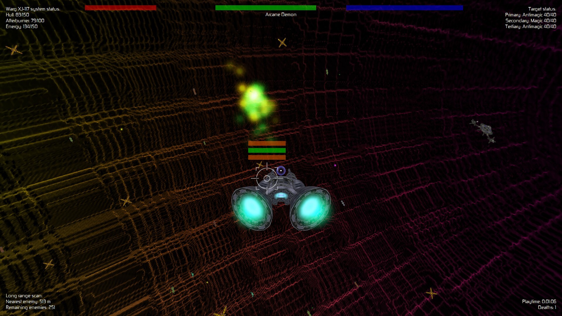 高速機動戰鬥截圖