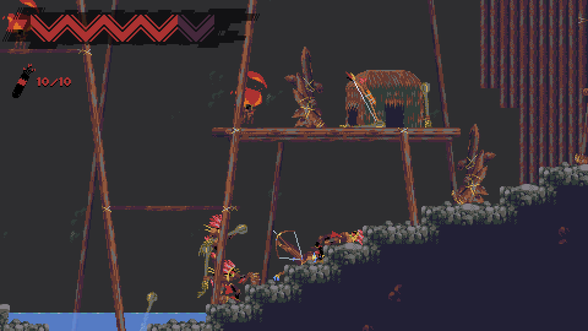 充滿細節的 2D 環境