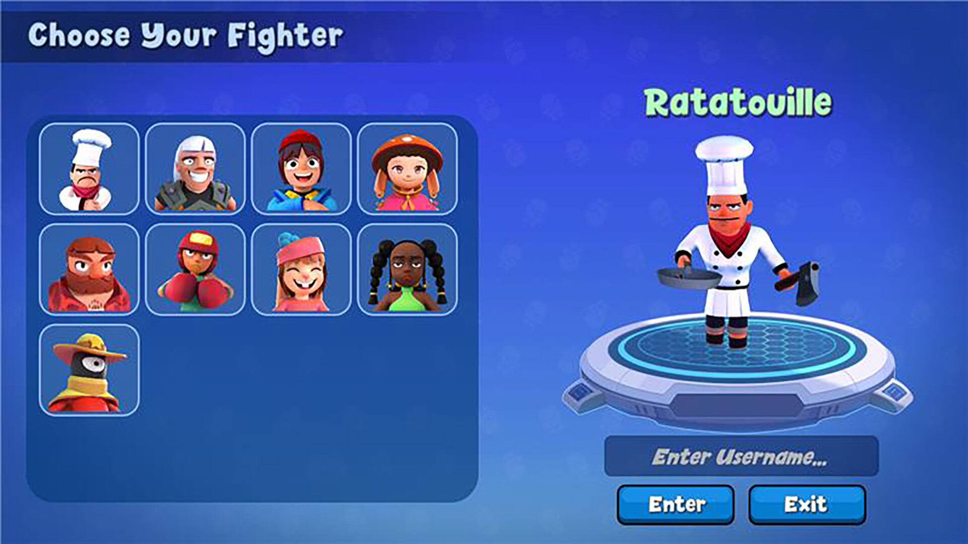 遊戲中的多人對戰場面,展現混亂的戰鬥動態