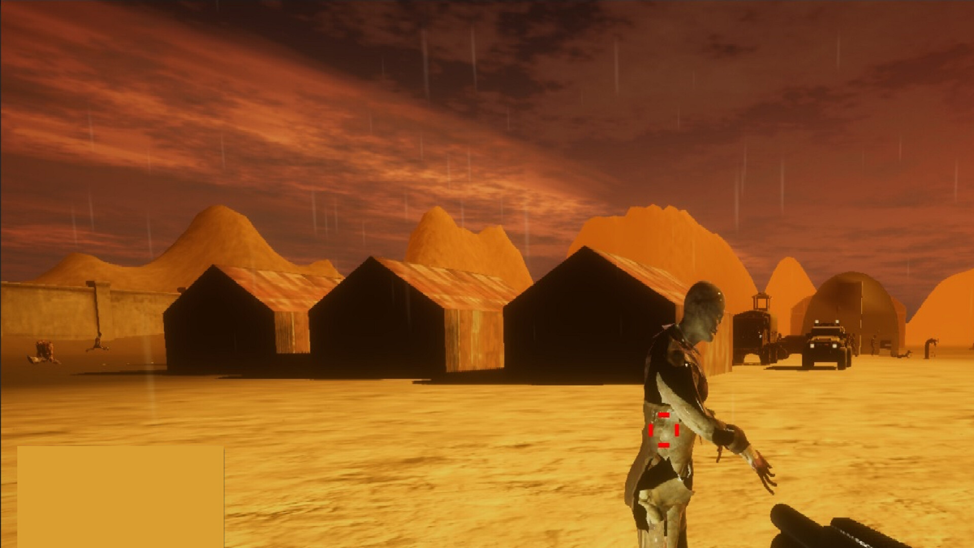 遊戲中的載具駕駛畫面