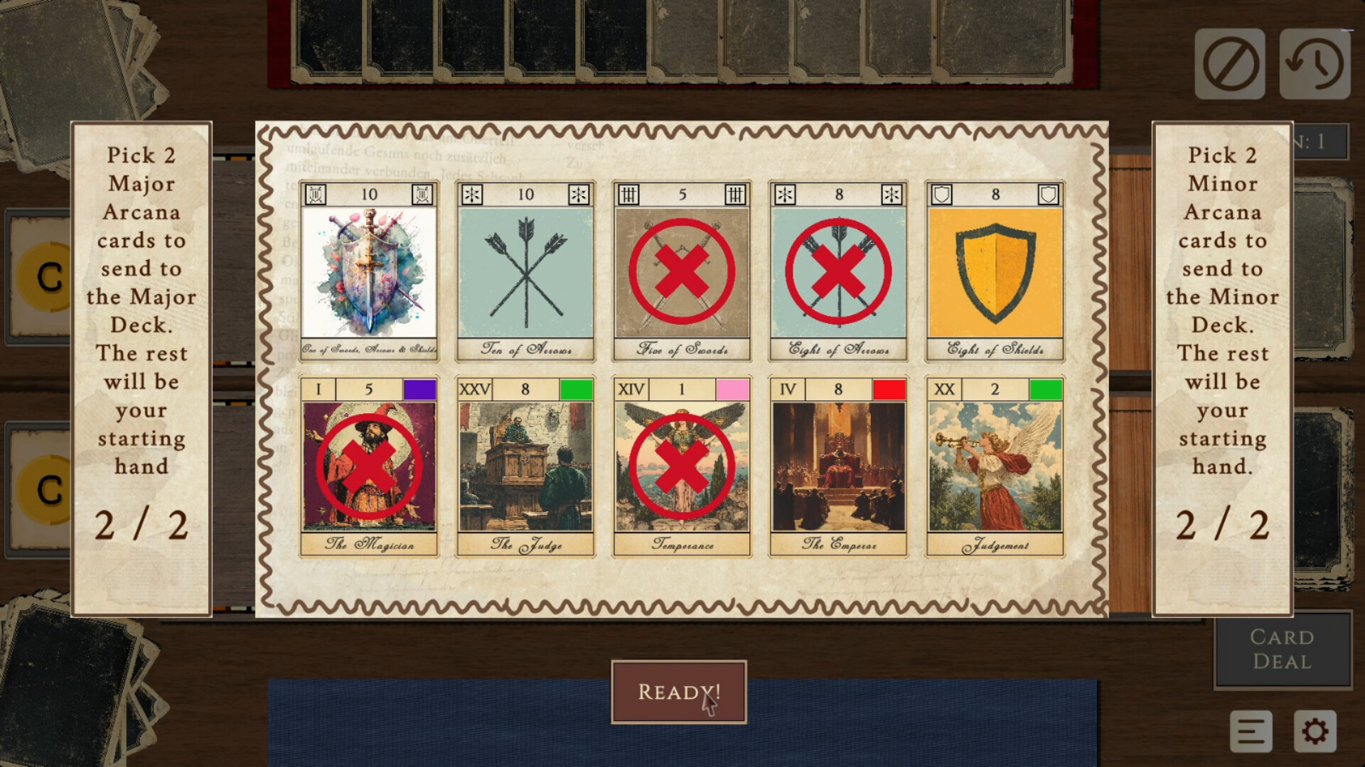 卡牌策略佈局展示