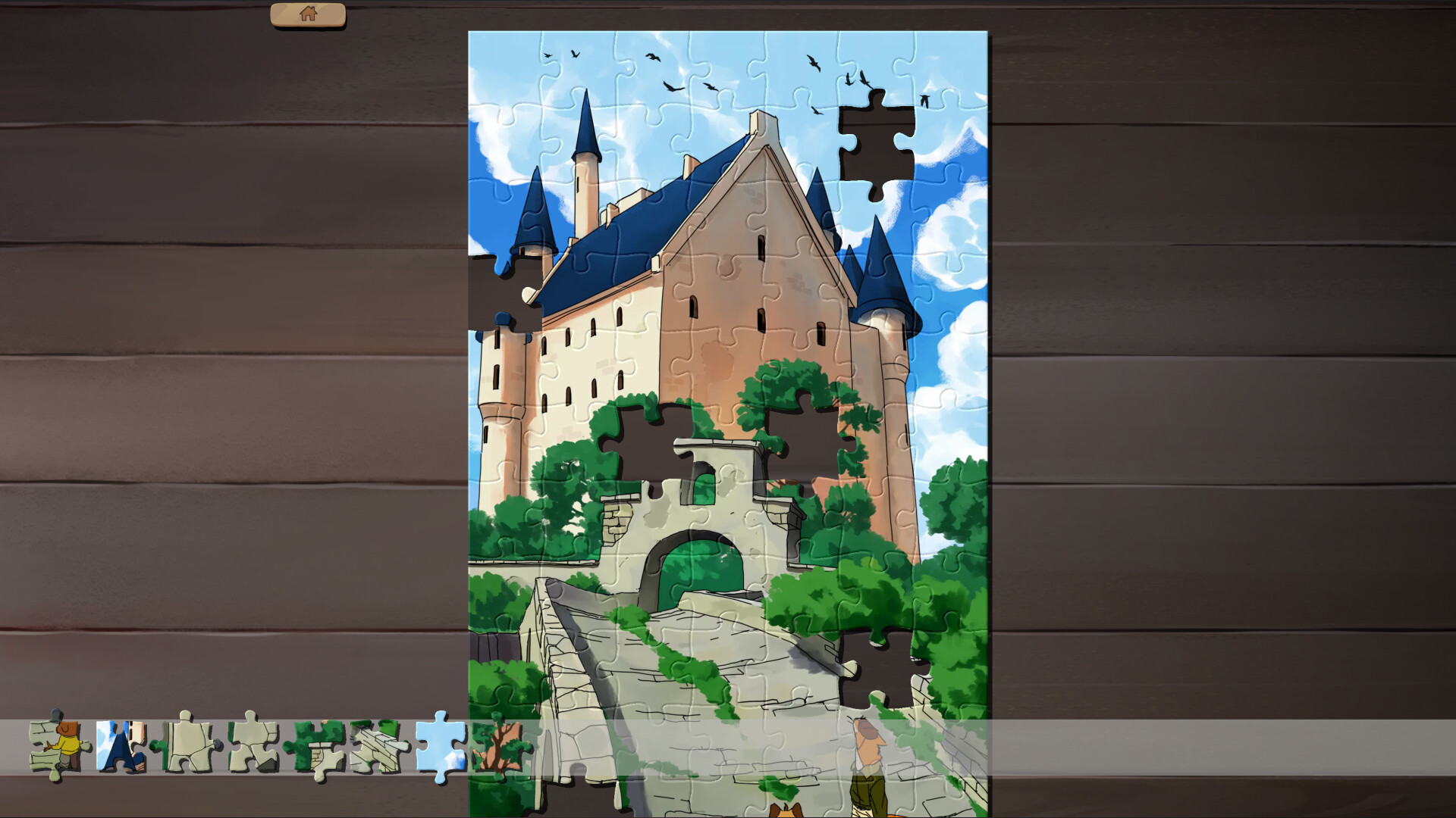 遊戲包含由 Dave Montes 繪製的精美插畫