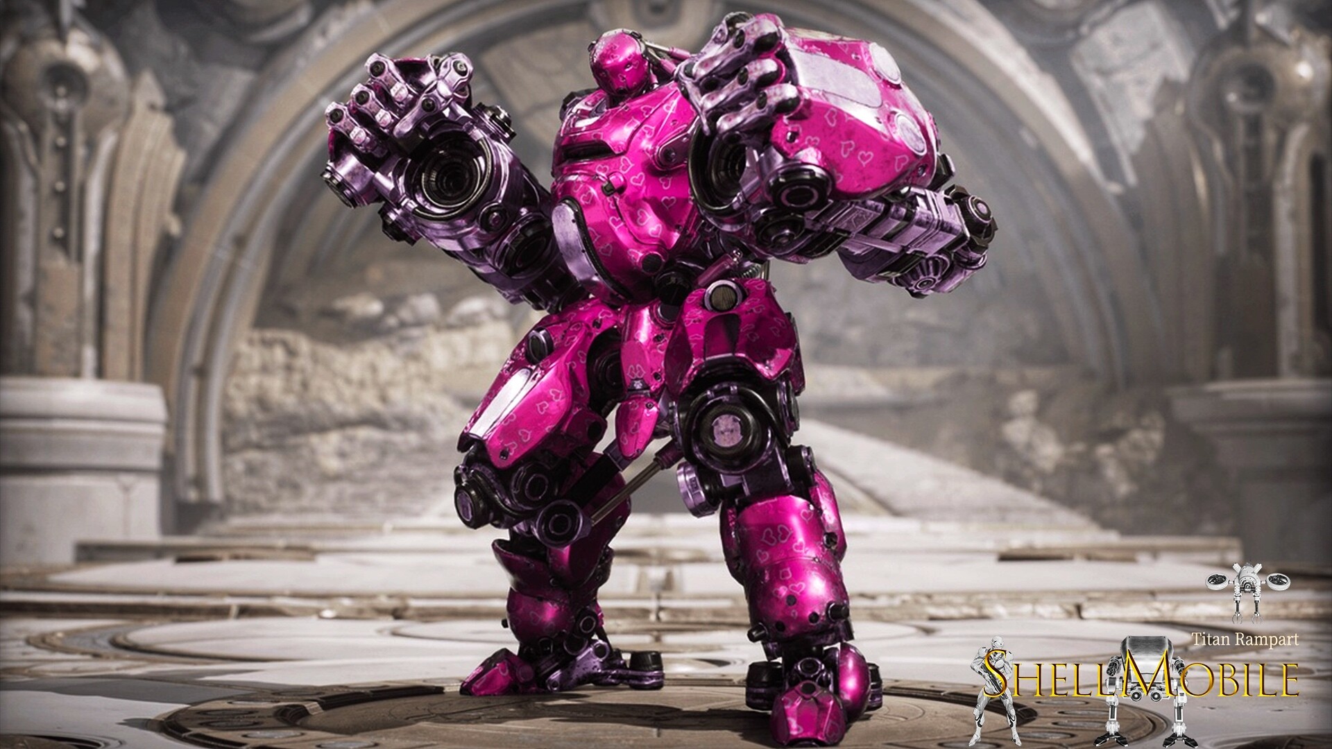 高科技機甲作戰特寫