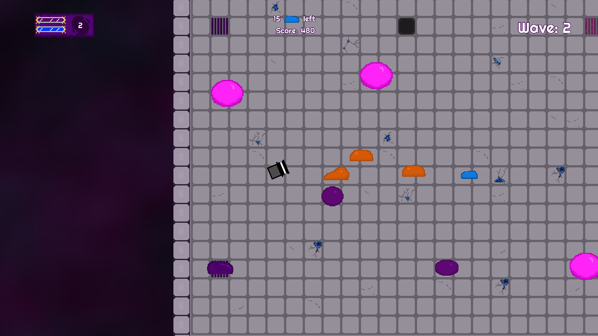 多樣化的敵人與彈幕