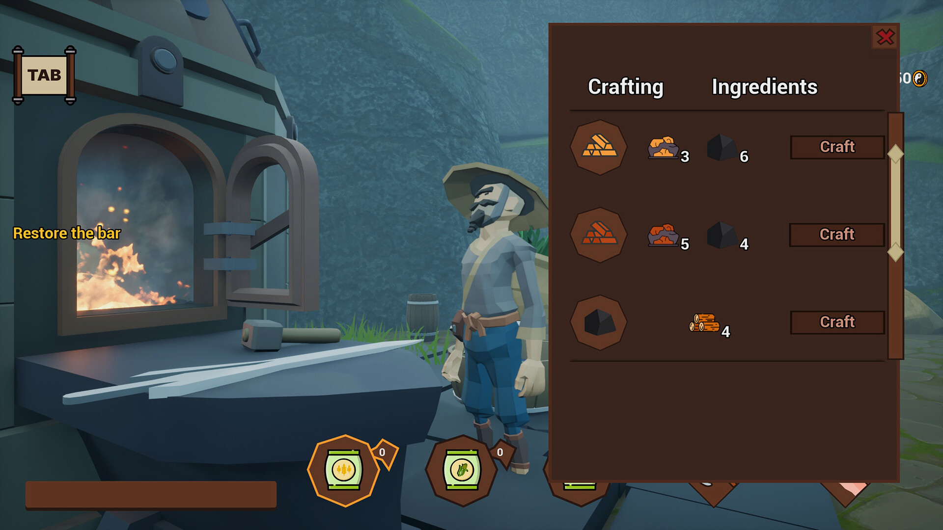 日式村莊建設場景