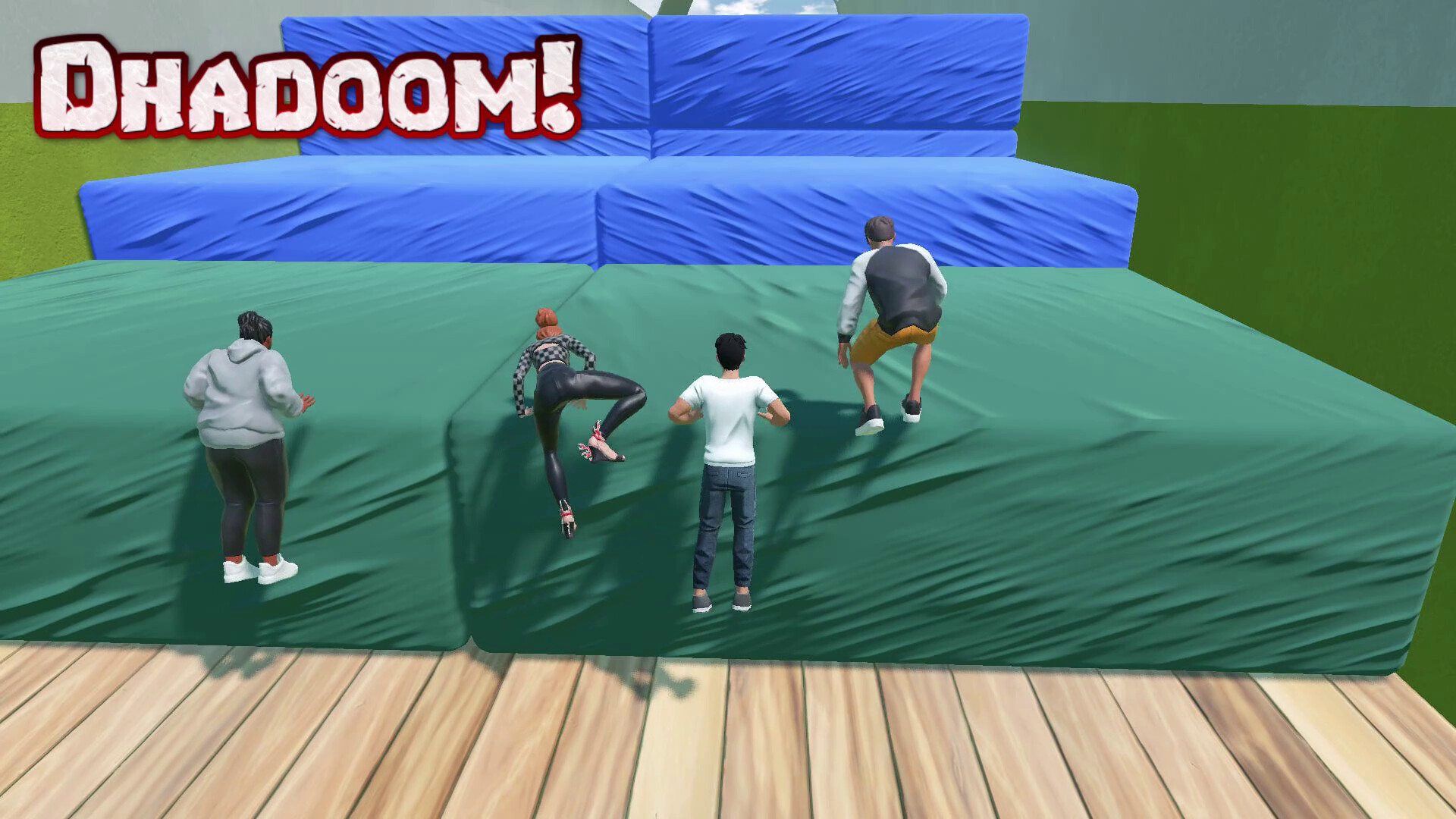 豐富的跑酷動作展示