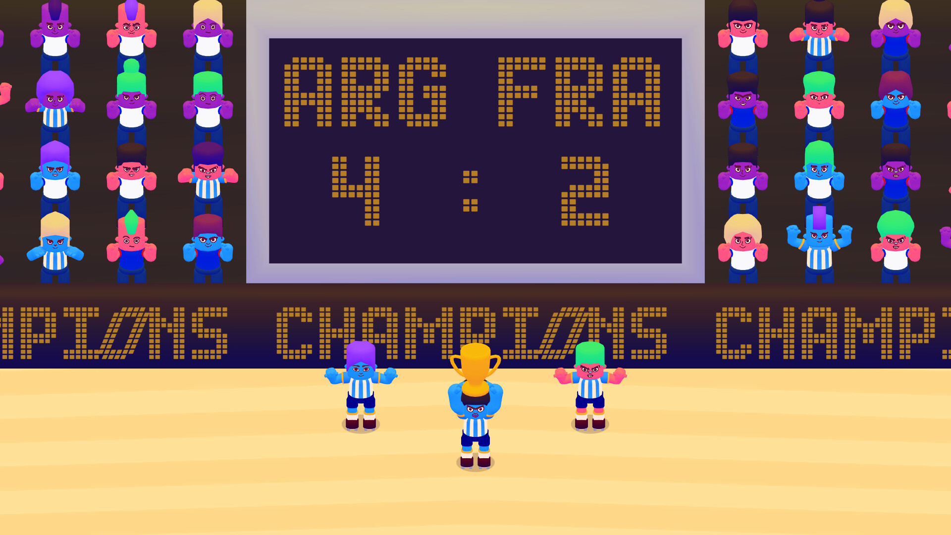 訓練模式磨練足球技巧