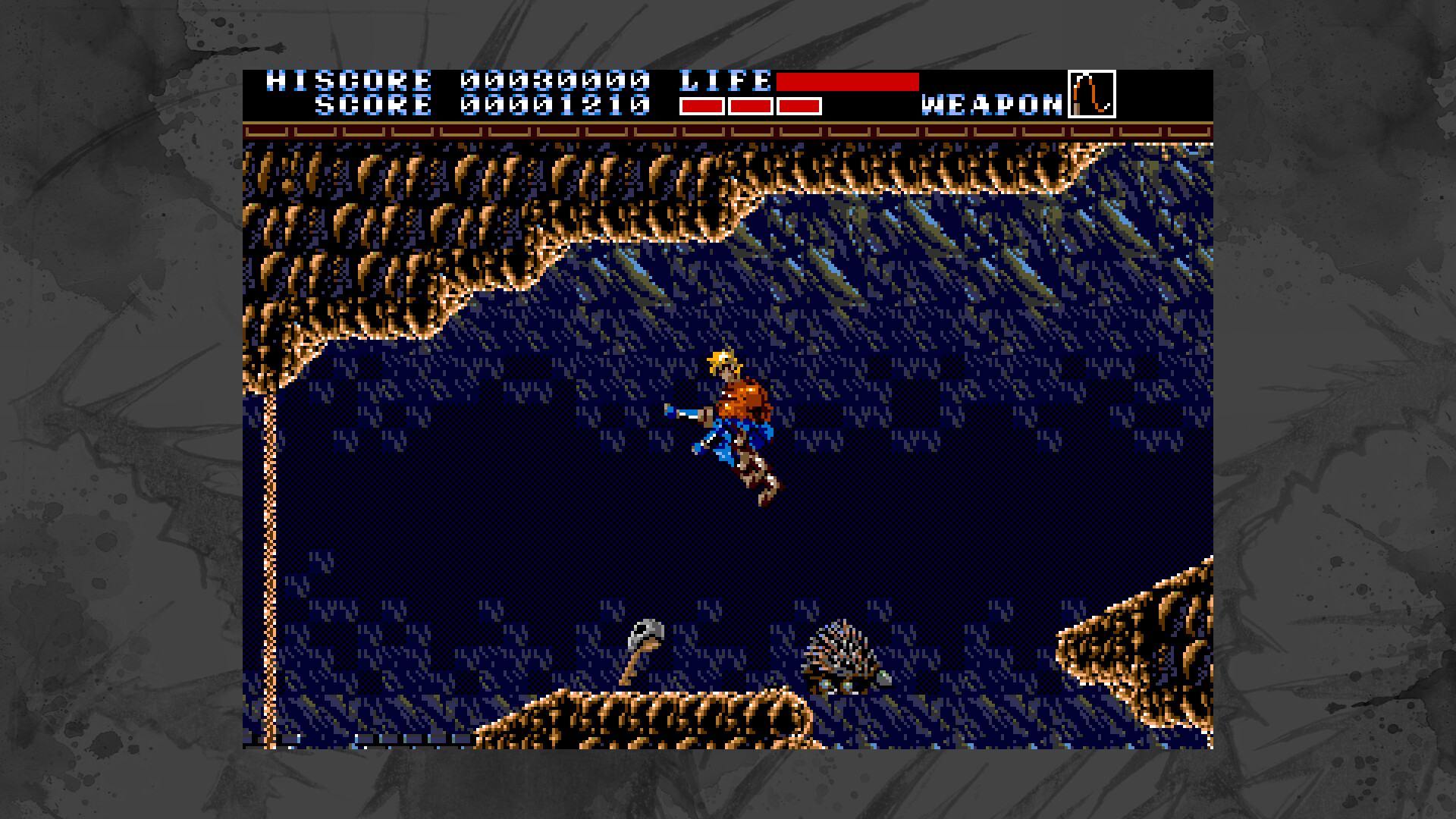 亞內特施展魔法攻擊的戰鬥場景