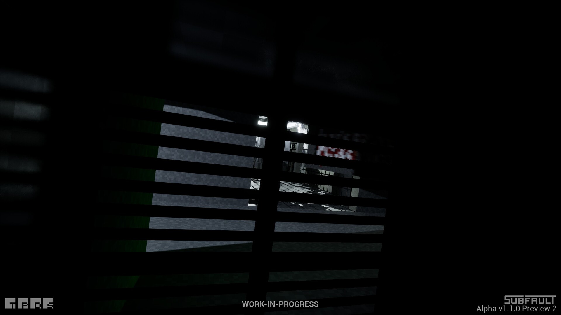 遊戲截圖:幽暗環境中的光源