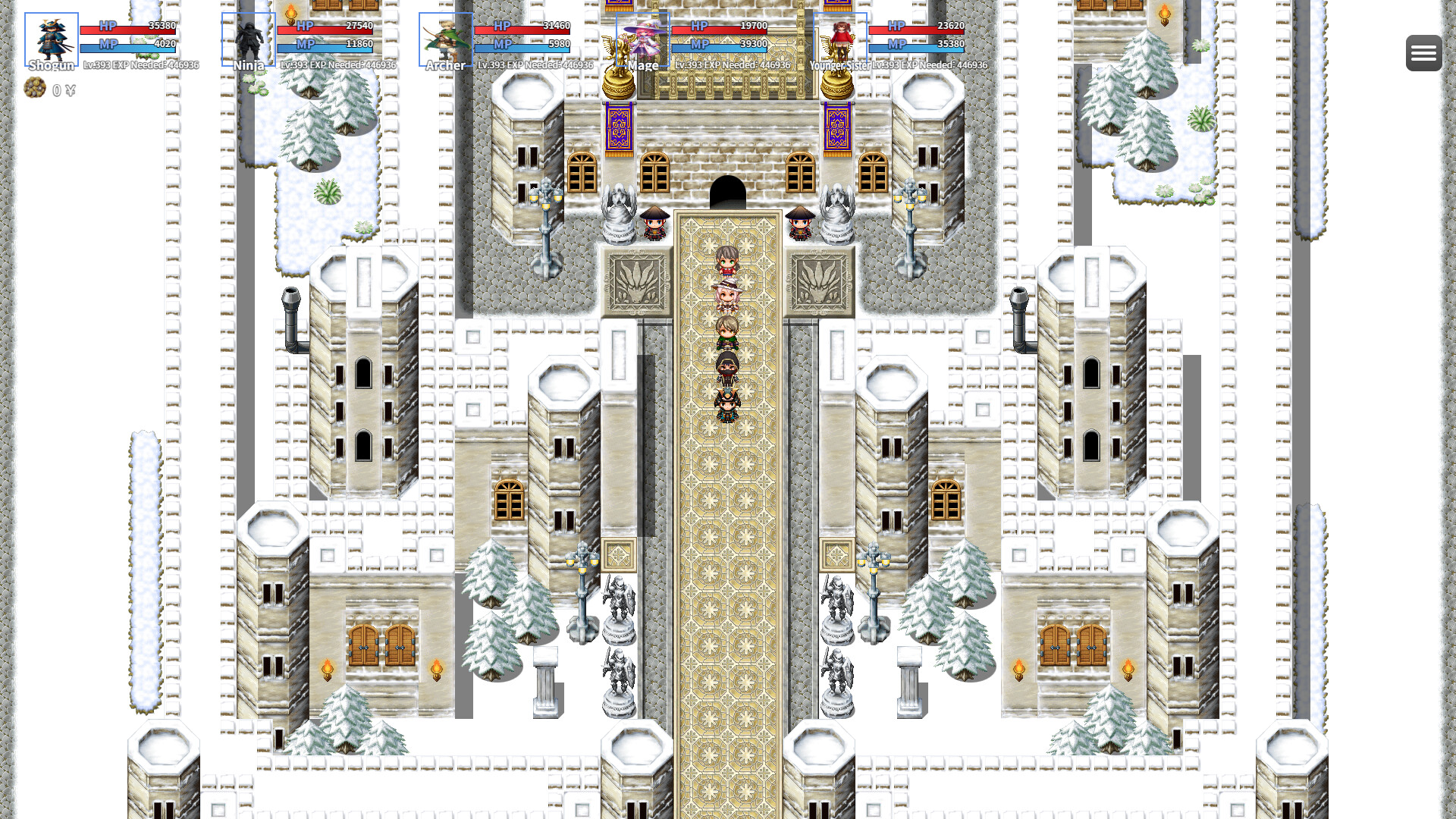 夜晚場景下的營火休整