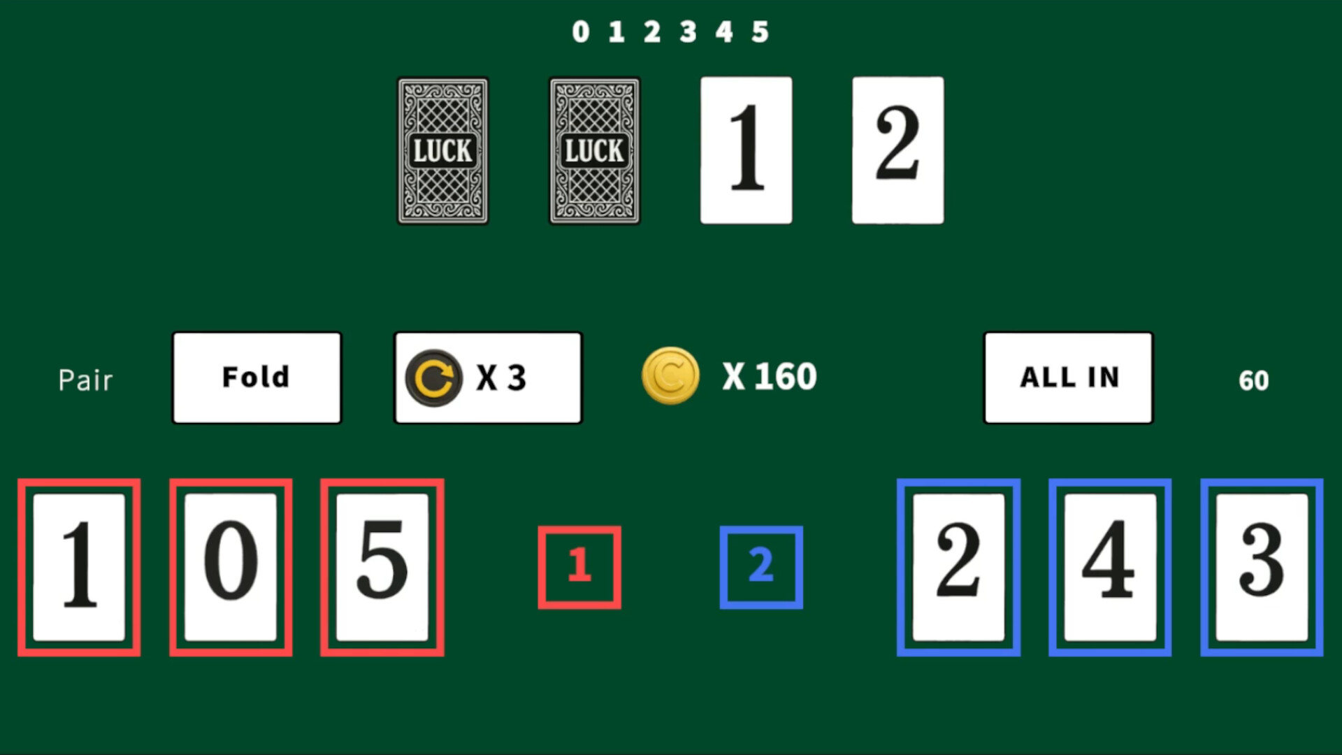 Luck Town 輕量化的遊戲介面